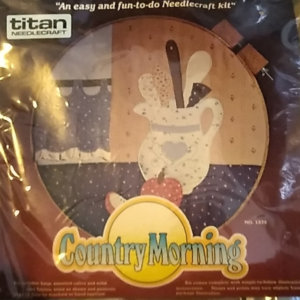 Country Morning titan needlecraft kit